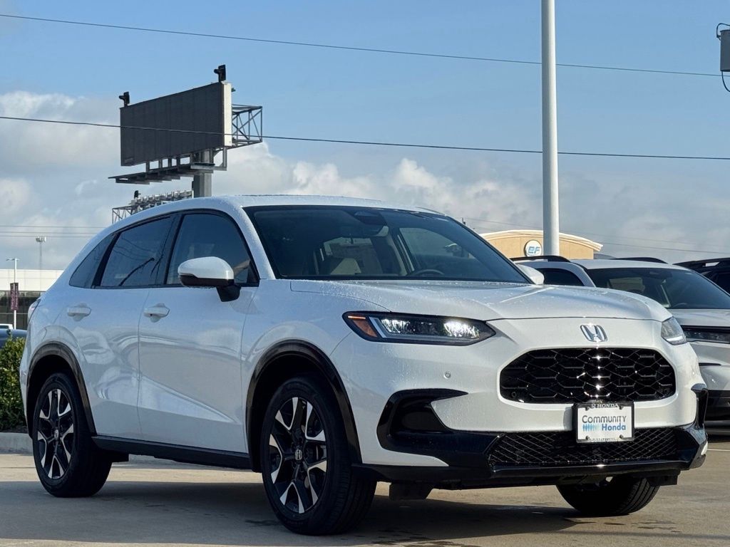 2026 Honda HR-V EX-L White at Classic Honda Galveston