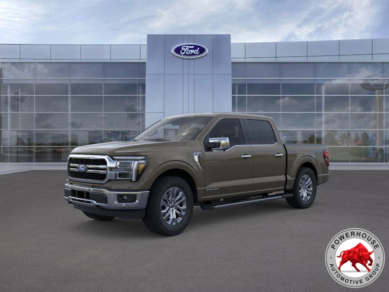 Gray 2025 Ford F-150 Pickup Truck Four-Wheel Drive Automatic