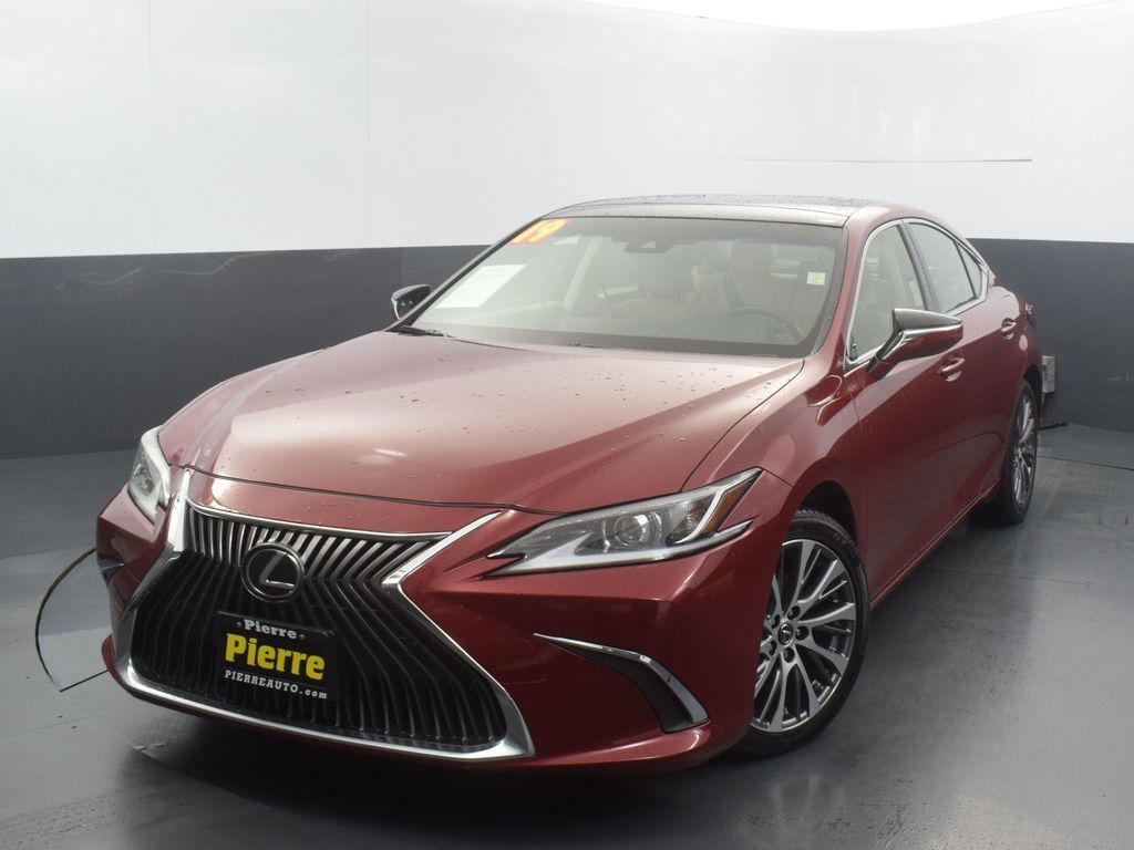 Matador Red 2019 Lexus ES 350 FWD Sedan Front-Wheel Drive 8-Speed Automatic