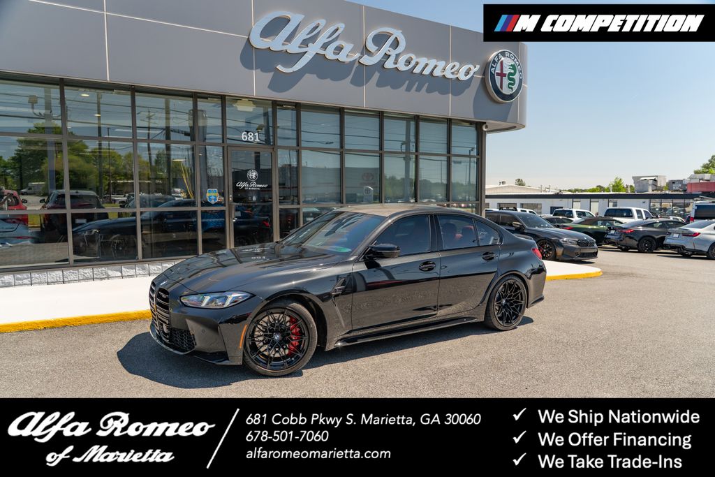 Black Sapphire Metallic 2026 BMW M3 Competition xDrive Sedan All-Wheel Drive 8-Speed Automatic