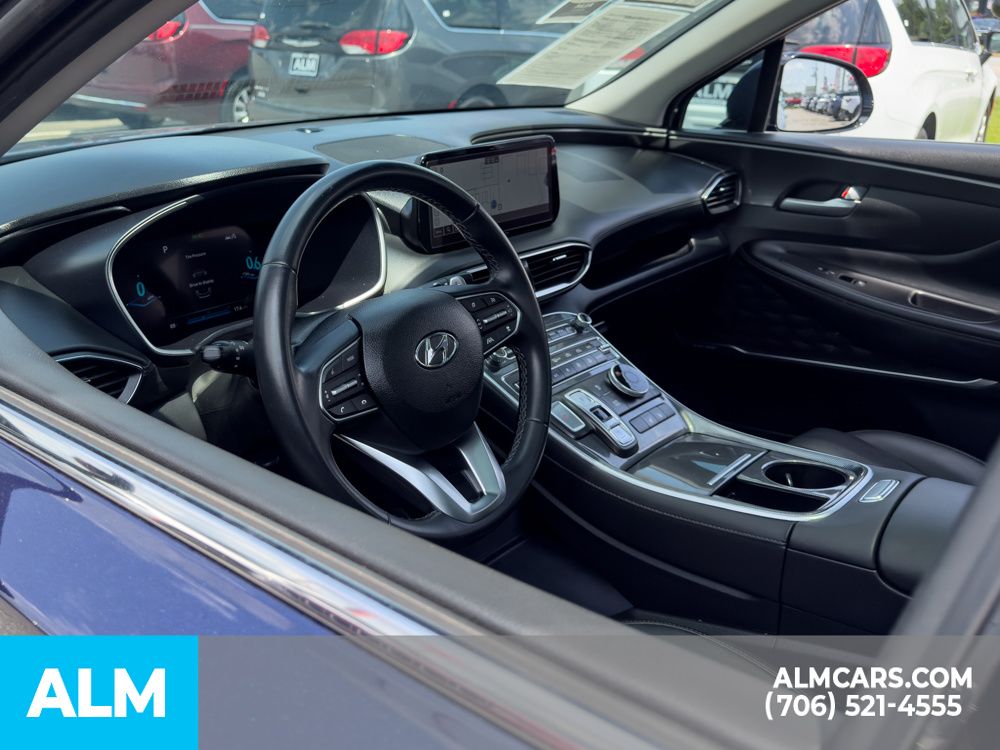 Certified Used 2023 Blue Hyundai SEL image 8
