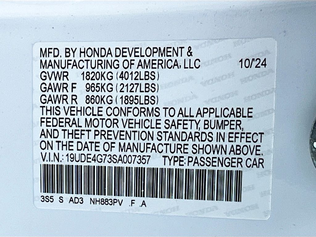 Used 2025 White Acura A-Spec Tech Package image 32