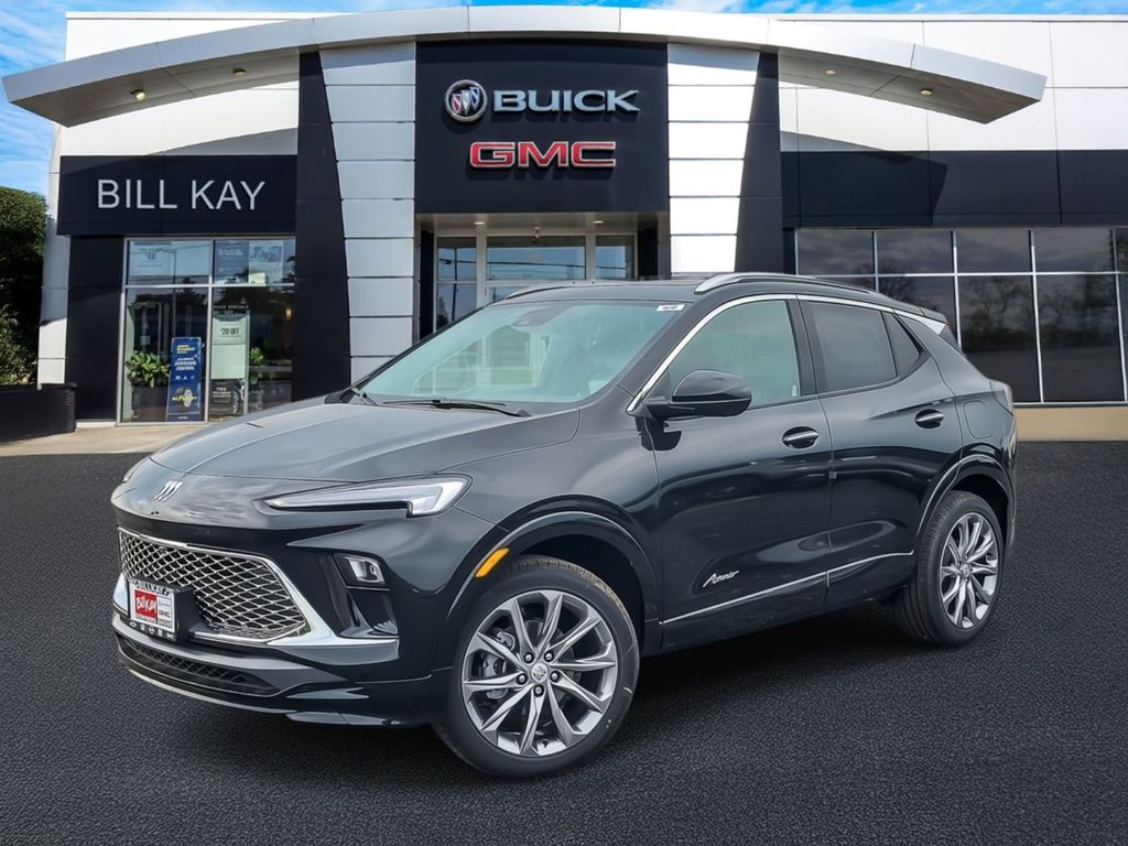 Black (Ebony Twilight Metallic) 2026 Buick Encore GX Avenir AWD SUV / Crossover All-Wheel Drive 9-Speed Automatic