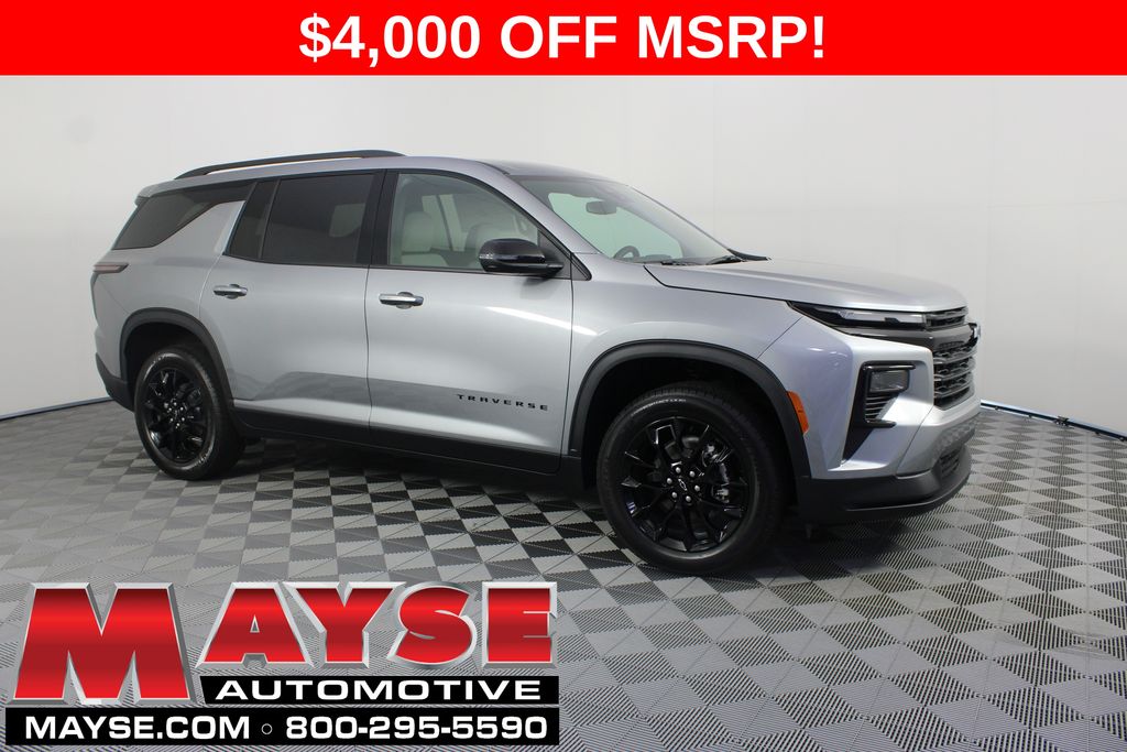 Sterling Gray Metallic 2026 Chevrolet Traverse SUV / Crossover Front-Wheel Drive 8-Speed Automatic