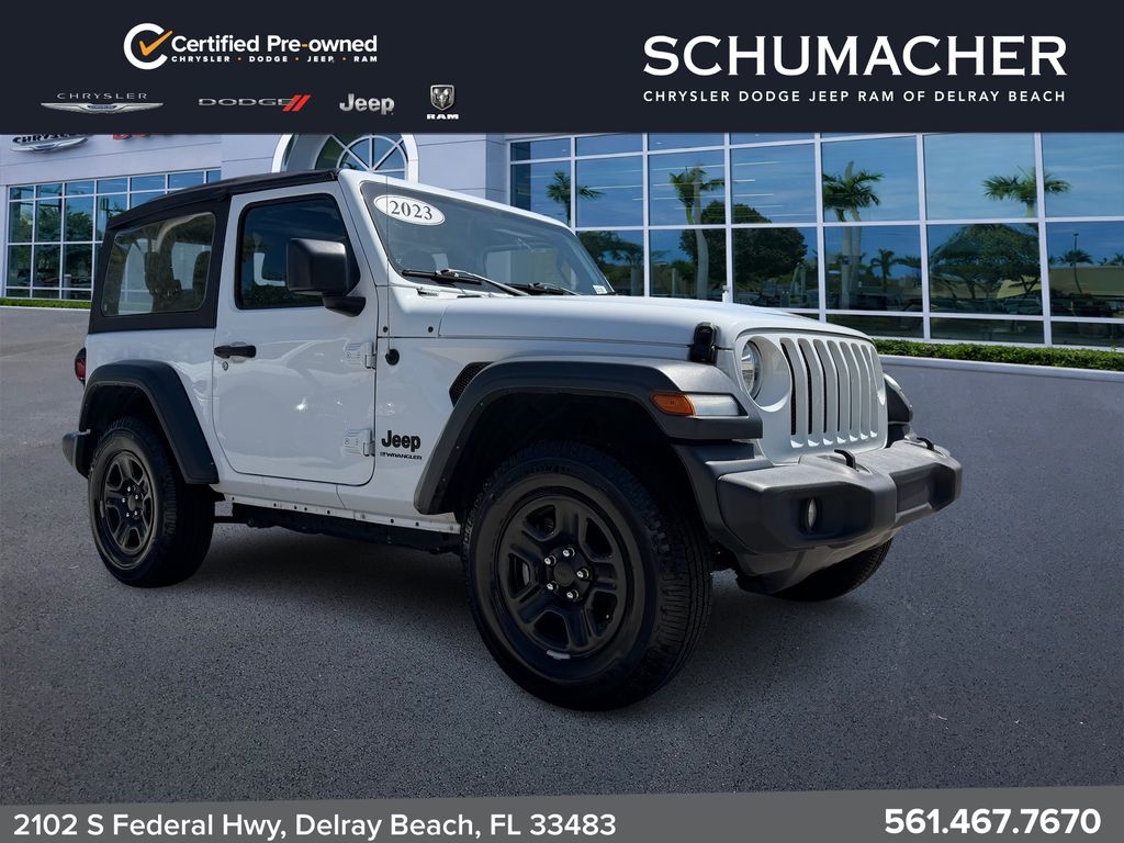 used 2023 Jeep Wrangler car, priced at $22,888