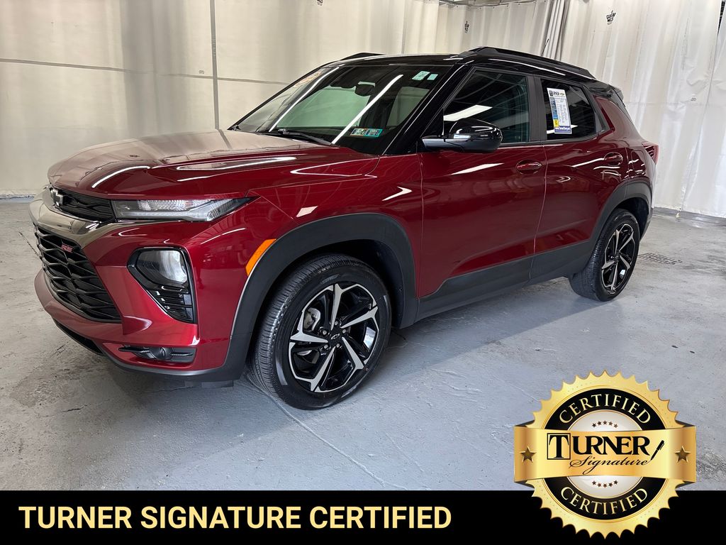 Red (Crimson Metallic) 2023 Chevrolet Trailblazer SUV / Crossover Four-Wheel Drive 9-Speed Automatic