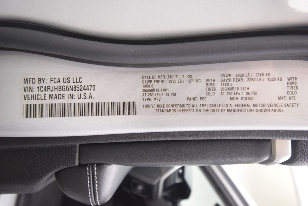 used 2022 Jeep Grand Cherokee car, priced at $29,400