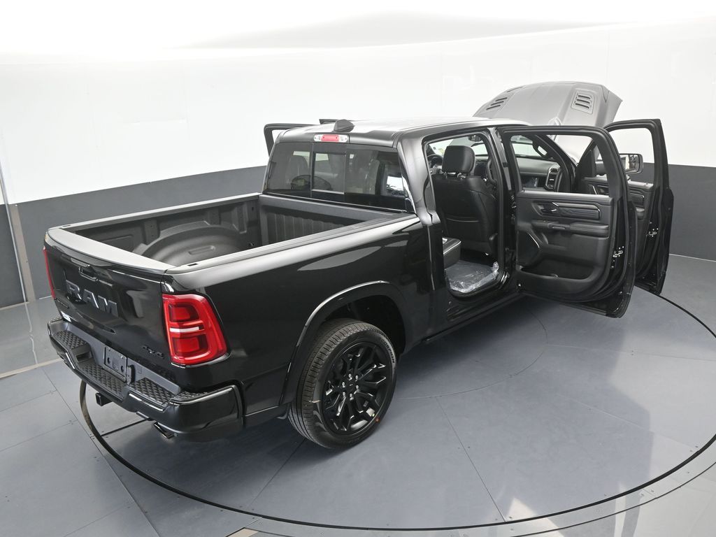 New 2026 Diamond Black Crystal Pearlcoat Ram Limited image 62