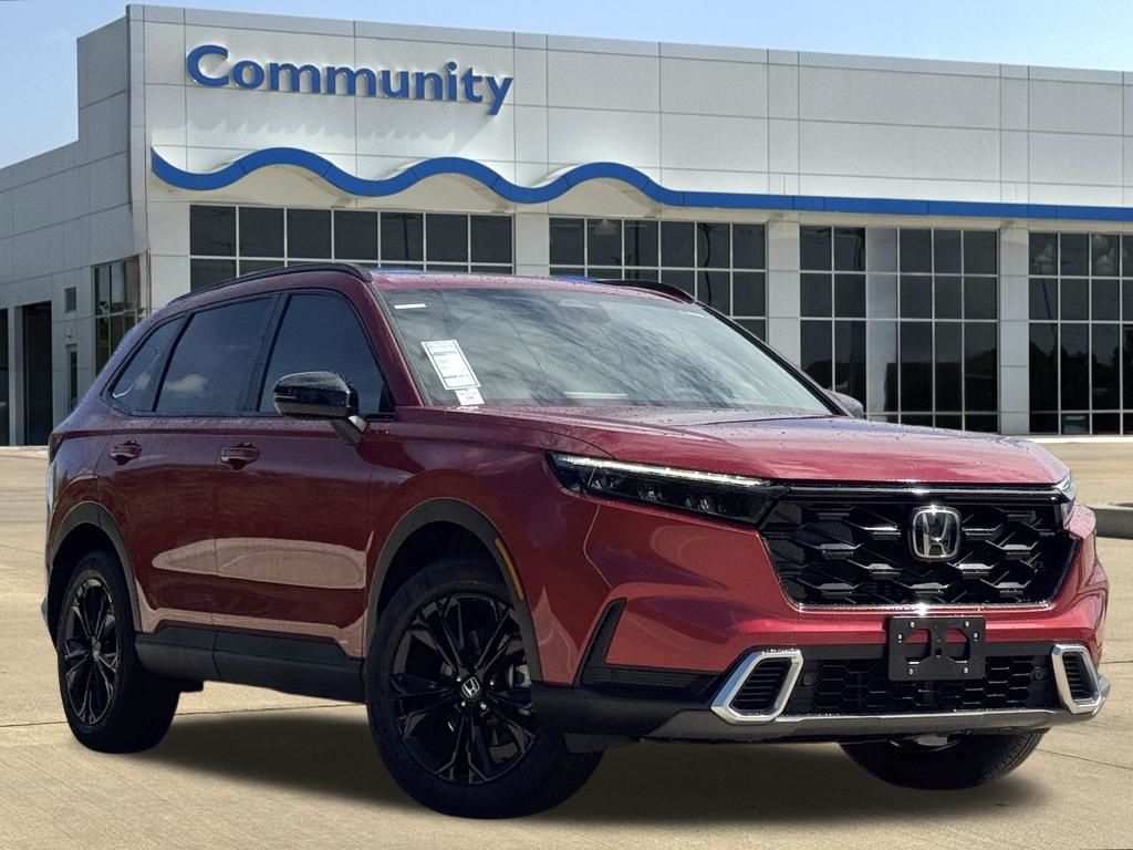 2026 Honda CR-V Hybrid Sport Touring Red at Community Honda
