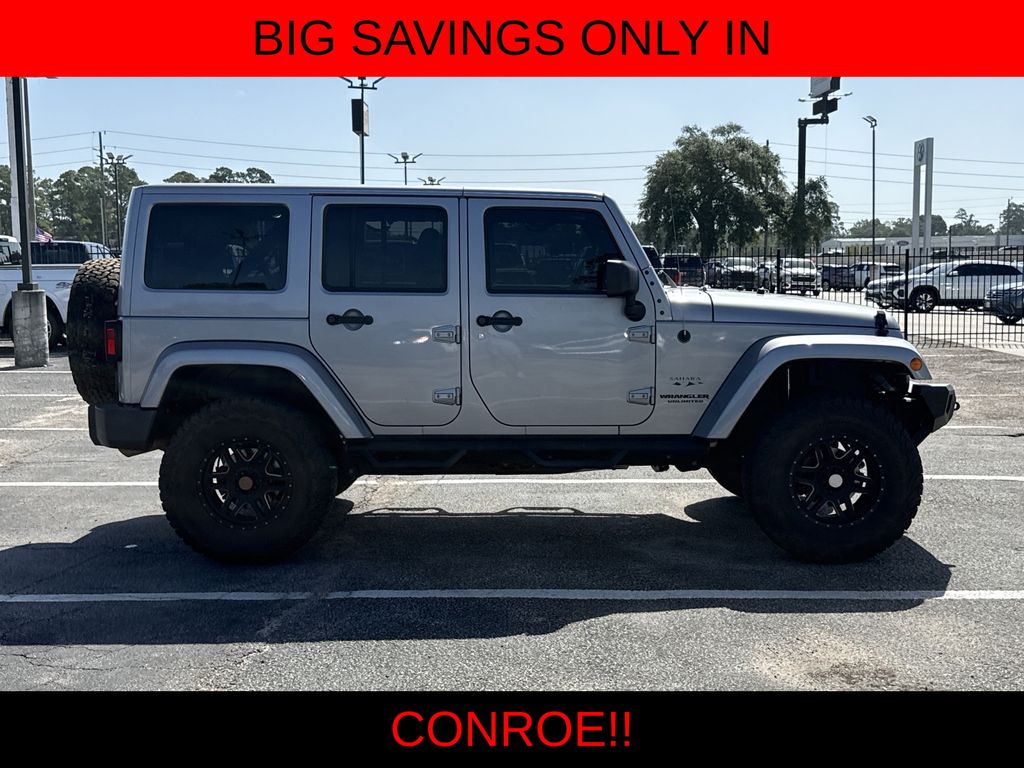 2017 Jeep Wrangler Unlimited Sahara Silver at Community Toyota
