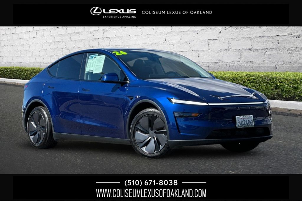Deep Blue Metallic 2026 Tesla Model Y Long Range RWD SUV / Crossover Rear-Wheel Drive 1-Speed Automatic