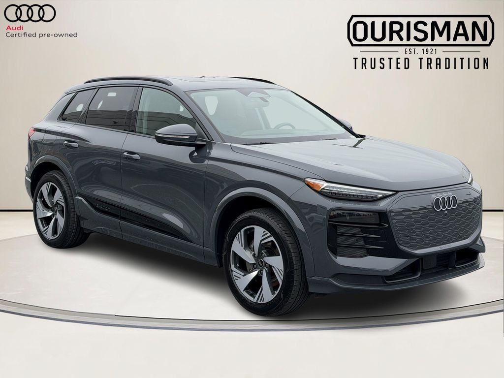 Magnet Gray 2025 Audi Q6 e-tron quattro Premium Plus SUV / Crossover All-Wheel Drive Automatic
