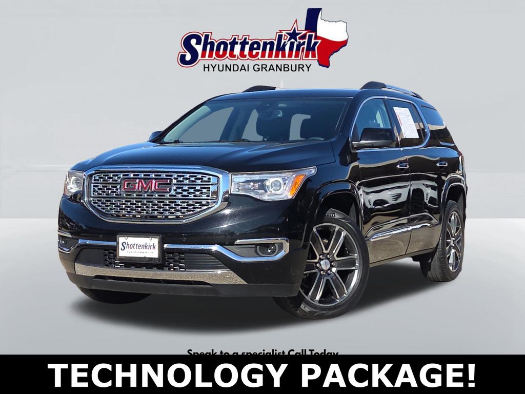 Black (Ebony Twilight Metallic) 2019 GMC Acadia Denali FWD SUV / Crossover Front-Wheel Drive 6-Speed Automatic