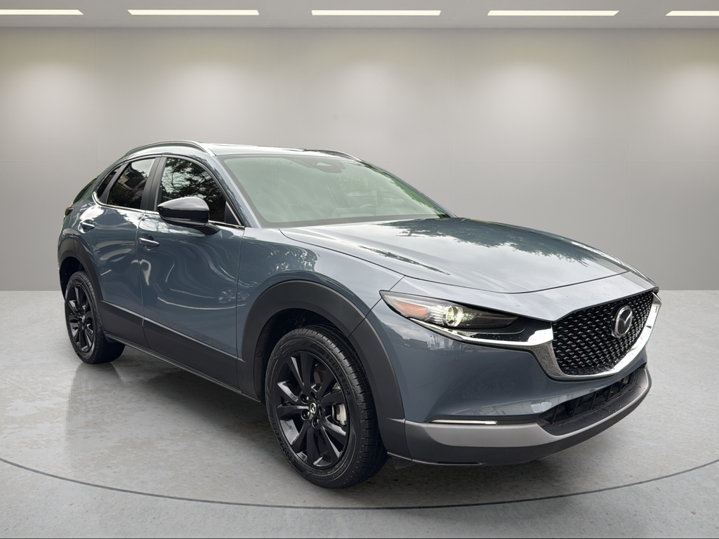 2024 Mazda CX-30 2.5 S Carbon Edition Gray at Bob Ruth Ford