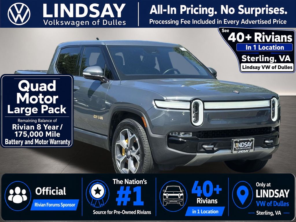 2022 Rivian R1T Adventure Crew Cab AWD