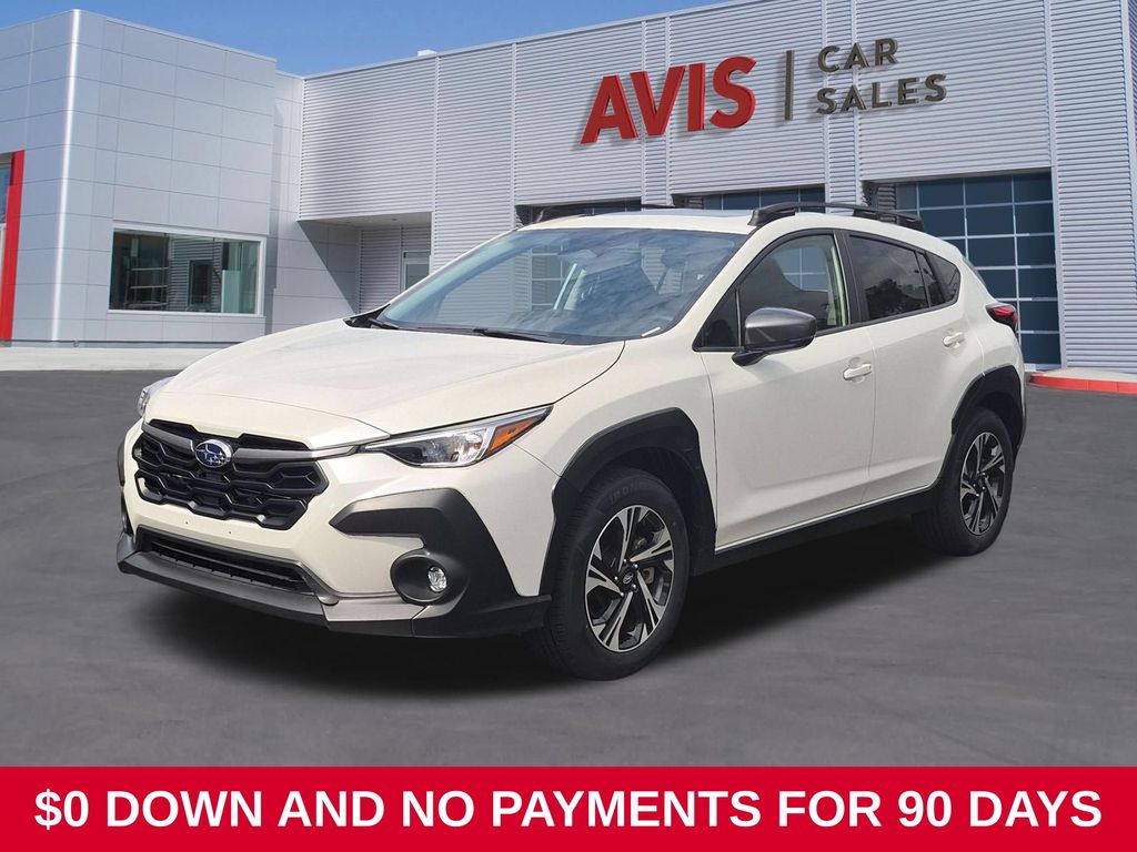 Crystal White Pearl 2025 Subaru Crosstrek SUV / Crossover All-Wheel Drive Continuously Variable Transmission