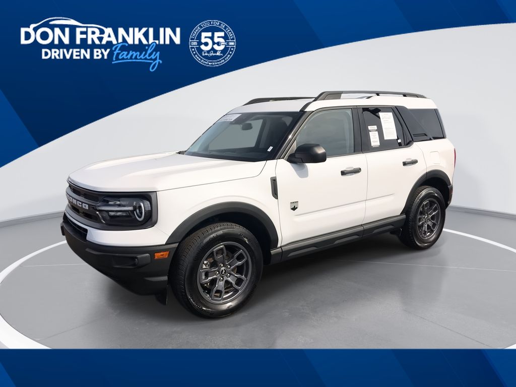 Oxford White 2024 Ford Bronco Sport Big Bend AWD SUV / Crossover All-Wheel Drive 8-Speed Automatic