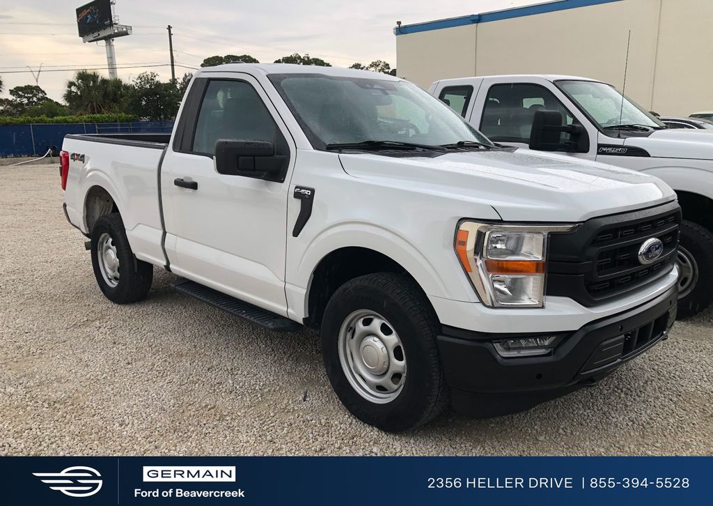 Oxford White 2022 Ford F-150 Pickup Truck Four-Wheel Drive Automatic
