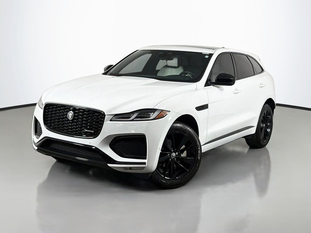 Fuji White 2025 Jaguar F-PACE SUV / Crossover All-Wheel Drive 8-Speed Automatic