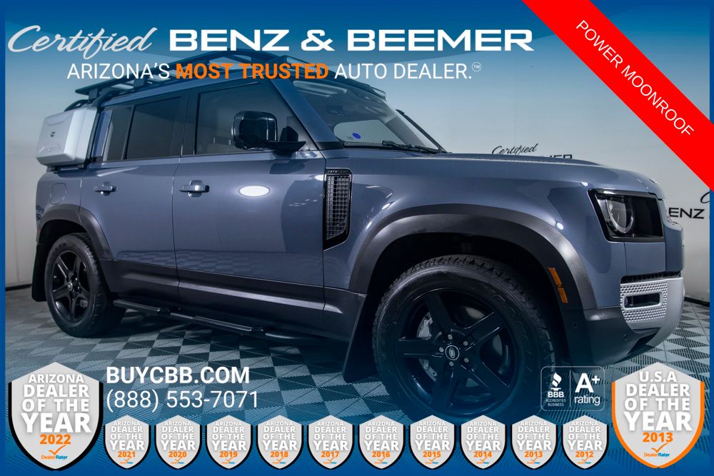 Blue 2022 Land Rover Defender 110 SE AWD SUV / Crossover All-Wheel Drive 8-Speed Automatic