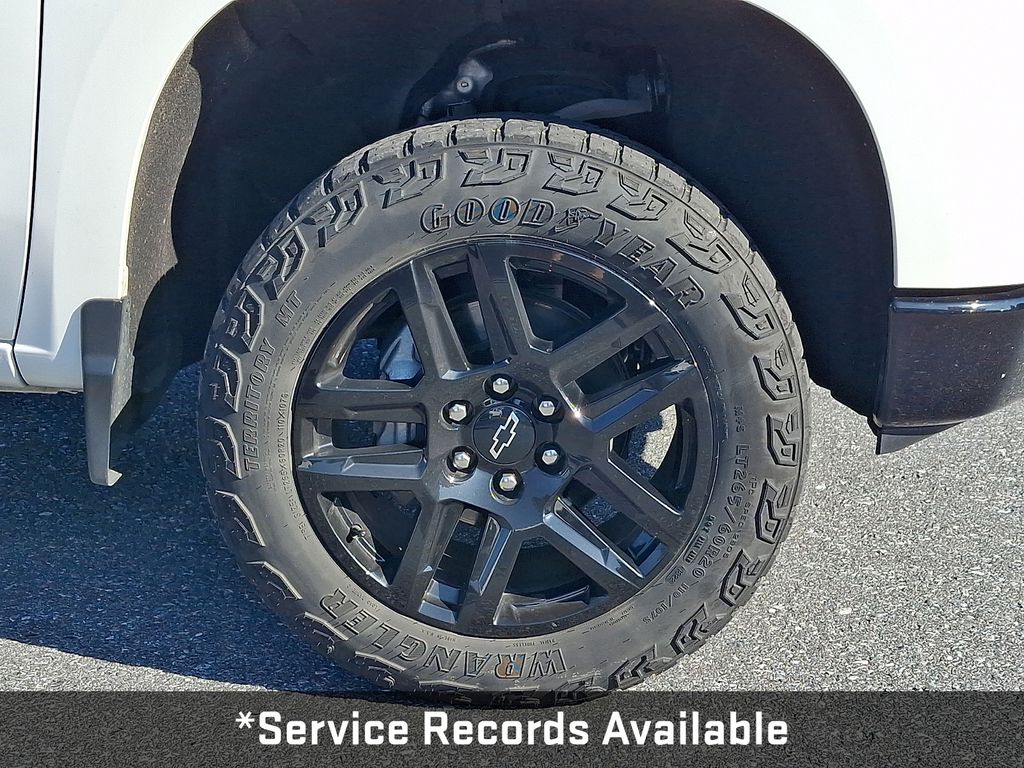 2022 Chevrolet Silverado 1500 Custom Trail Boss White at Carlisle Cadillac Buick GMC