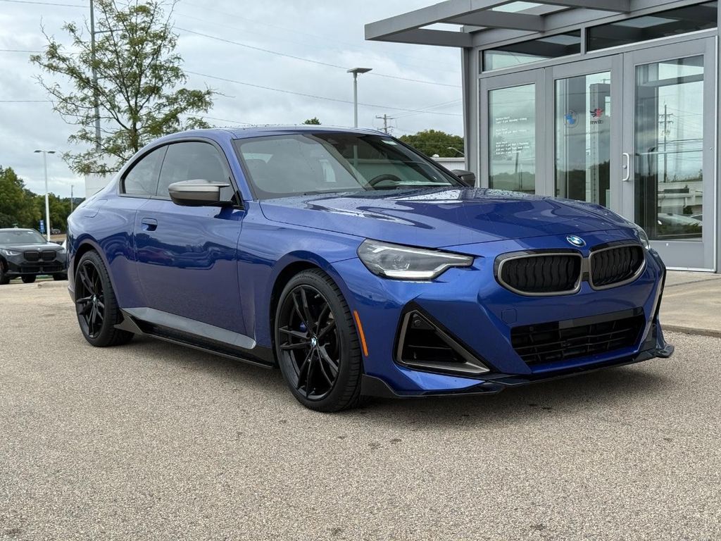 Portimao Blue Metallic 2024 BMW 2 Series Coupe All-Wheel Drive 8-Speed Automatic