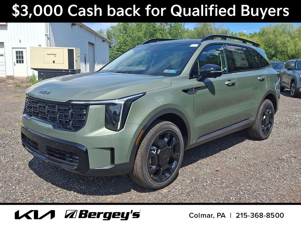 Jungle Green 2026 Kia Sorento SUV / Crossover All-Wheel Drive 8-Speed Dual Clutch