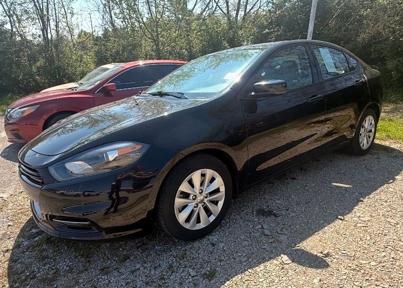 Pitch Black Clearcoat 2014 Dodge Dart SXT FWD Sedan Front-Wheel Drive 6-Speed Automatic