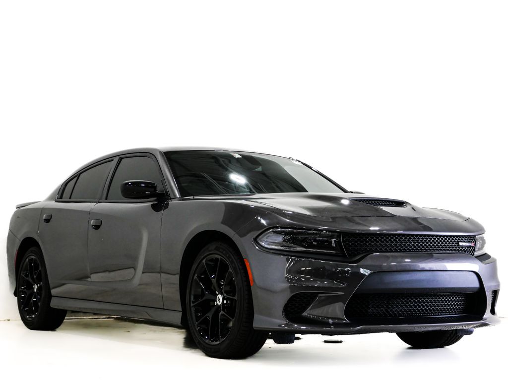 Gray (Granite Crystal Metallic Clearcoat) 2023 Dodge Charger GT RWD Sedan Rear-Wheel Drive 8-Speed Automatic