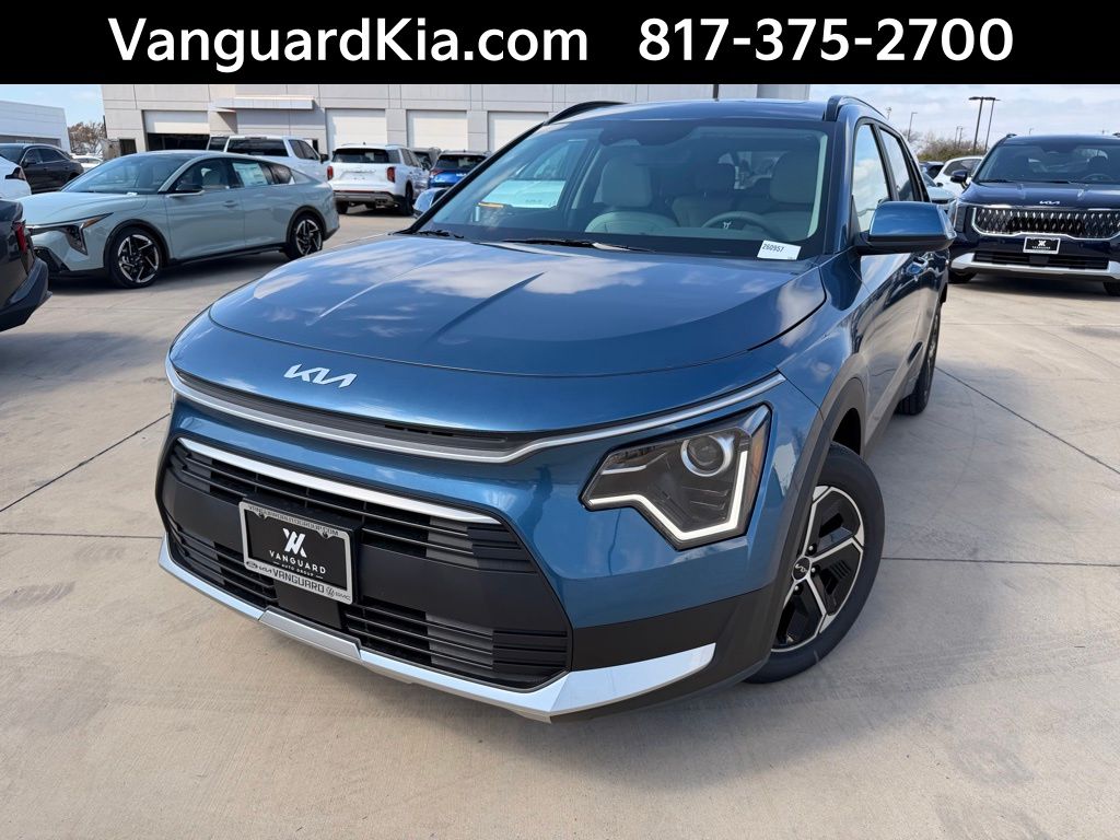 Mineral Blue 2026 Kia Niro EX FWD SUV / Crossover Front-Wheel Drive 6-Speed Dual Clutch