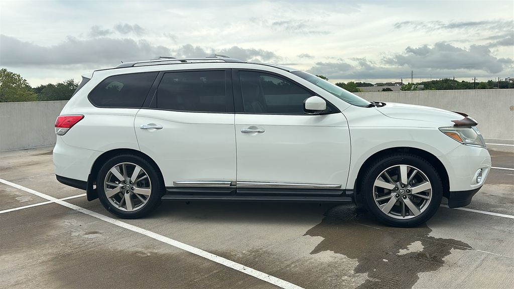 2014 Nissan Pathfinder Platinum White at Toyota of Kenner