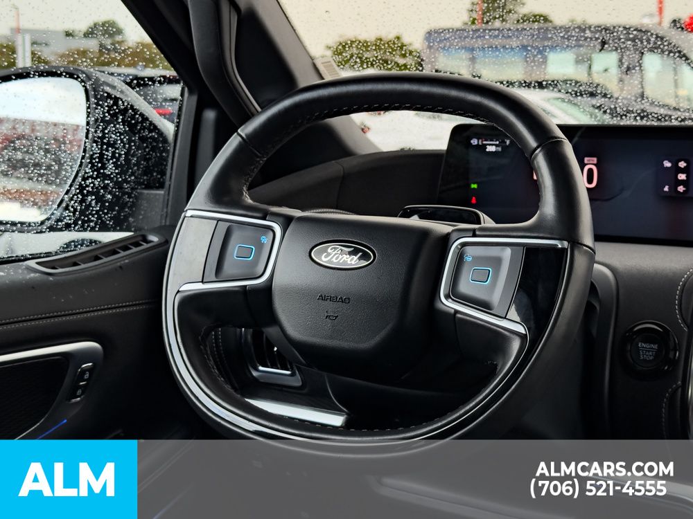 Used 2025 Black Metallic Ford Platinum image 22