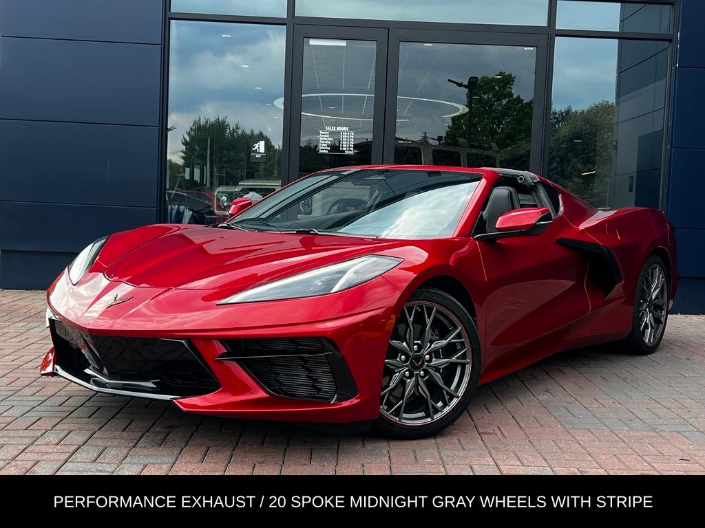 Red Mist Metallic Tintcoat 2024 Chevrolet Corvette Coupe Rear-Wheel Drive 8-Speed Dual Clutch