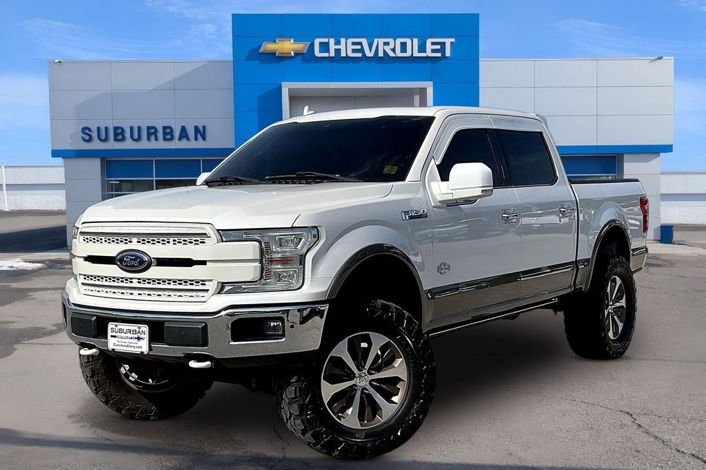 Oxford White 2018 Ford F-150 Pickup Truck Four-Wheel Drive Automatic