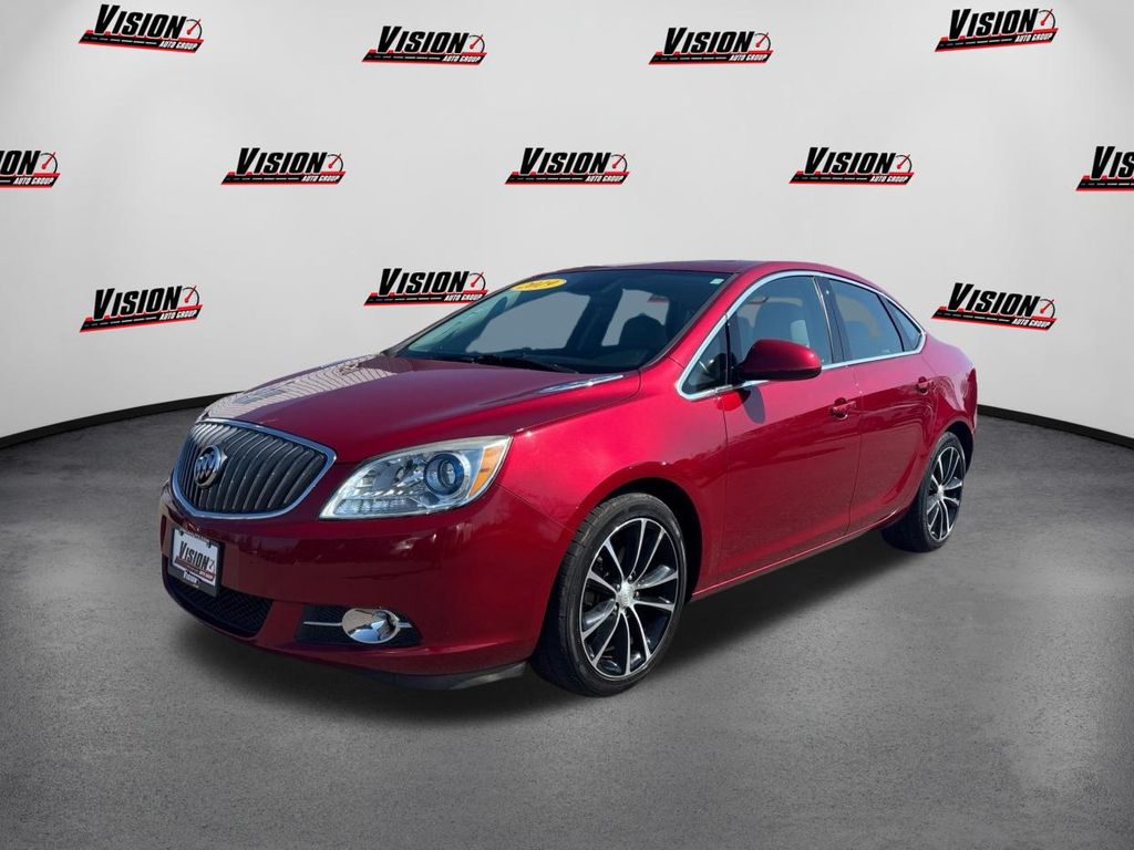 Crystal Red Tintcoat 2017 Buick Verano Sport Touring FWD Sedan Front-Wheel Drive 6-Speed Automatic Overdrive