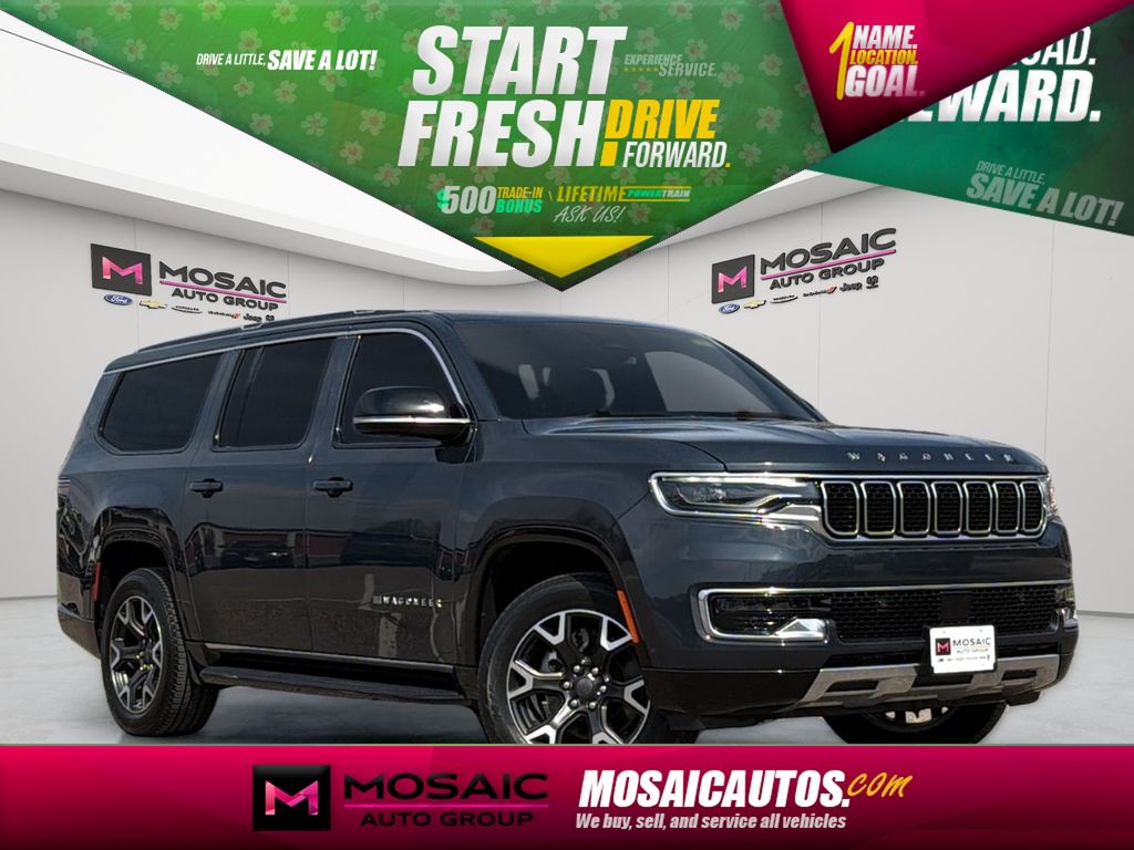 River Rock 2024 Jeep Wagoneer L Series III 4WD SUV / Crossover Four-Wheel Drive 8-Speed Automatic