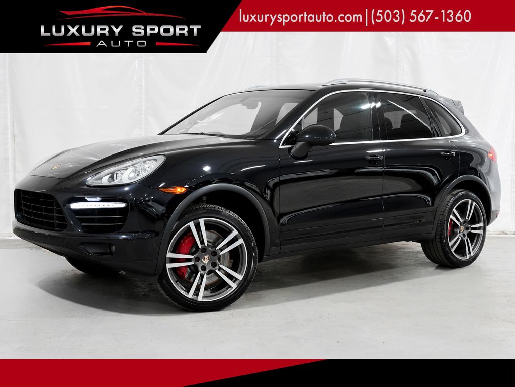 Jet Black Metallic 2012 Porsche Cayenne SUV / Crossover All-Wheel Drive 8-Speed Automatic