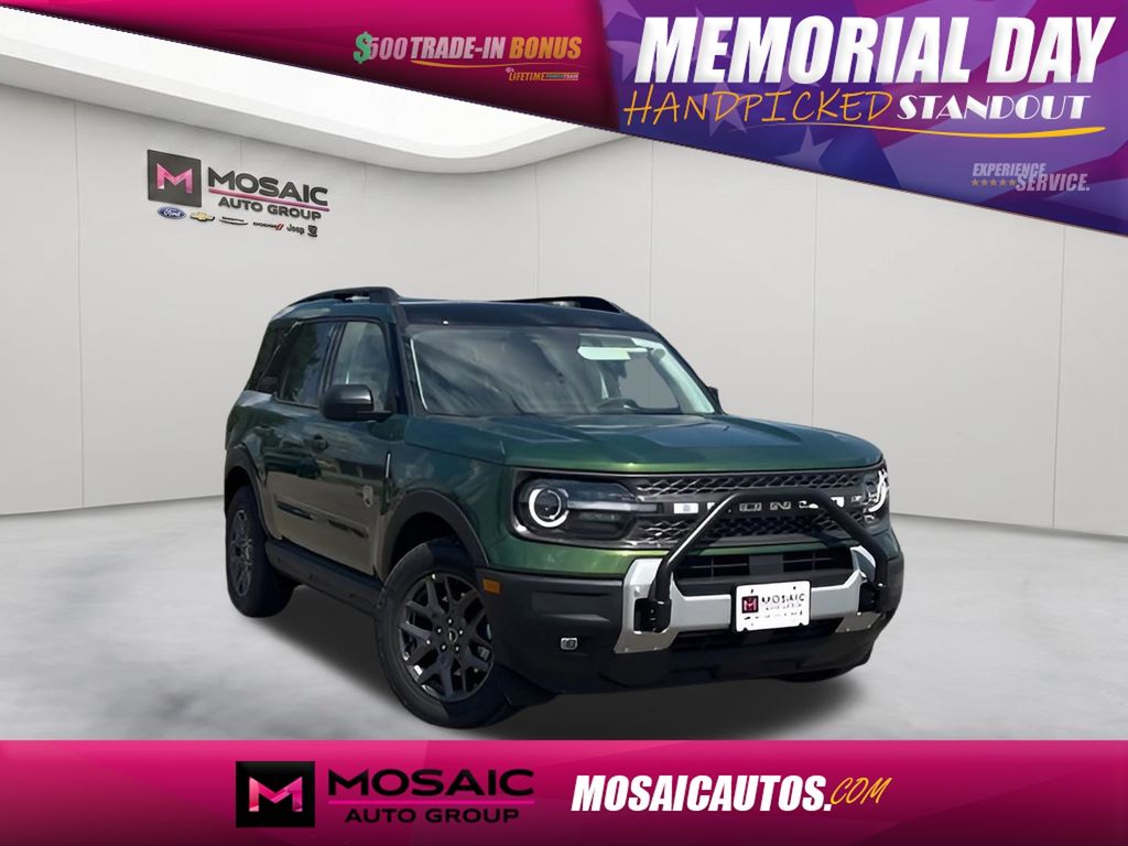 Eruption Green Metallic 2025 Ford Bronco Sport Big Bend AWD SUV / Crossover All-Wheel Drive 8-Speed Automatic