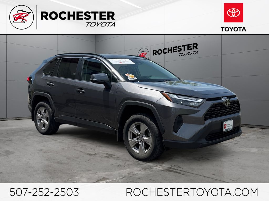 Magnetic Gray Metallic 2022 Toyota RAV4 SUV / Crossover All-Wheel Drive 8-Speed Automatic