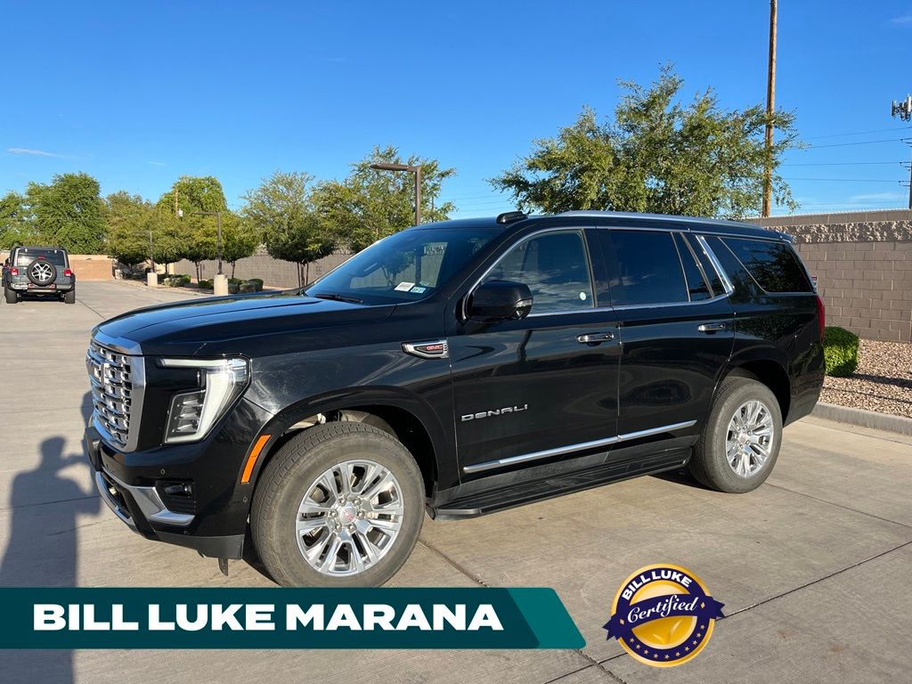 Onyx Black 2025 GMC Yukon SUV / Crossover Four-Wheel Drive