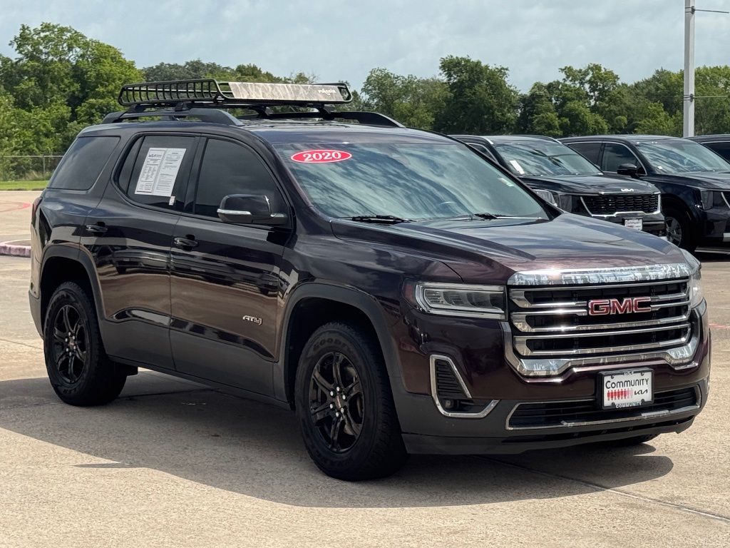 2020 GMC Acadia AT4 Red at Traditions Chevrolet