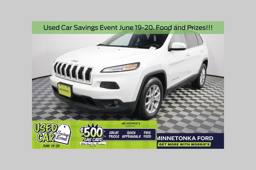 Bright White Clearcoat 2016 Jeep Cherokee SUV / Crossover Front-Wheel Drive 9-Speed Automatic