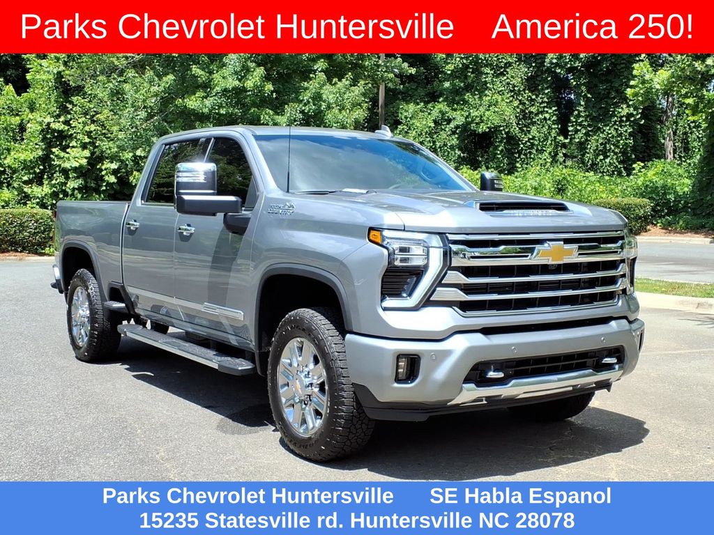 Sterling Gray Metallic 2026 Chevrolet Silverado 2500HD Pickup Truck Four-Wheel Drive 10-Speed Automatic
