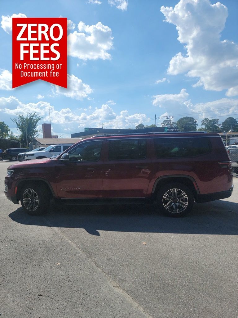 Velvet Red Pearlcoat 2024 Jeep Wagoneer L SUV / Crossover 4X2 8-Speed Automatic