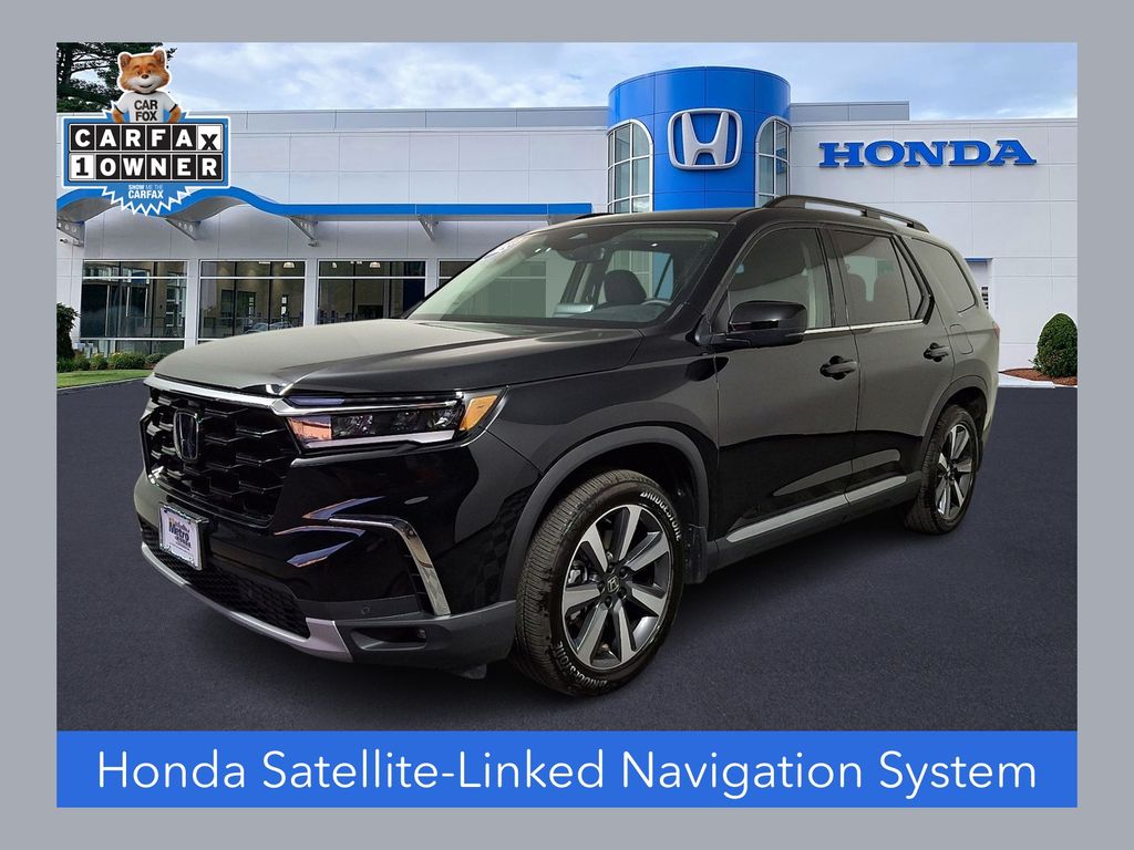 Black 2025 Honda Pilot Touring AWD SUV / Crossover All-Wheel Drive Automatic