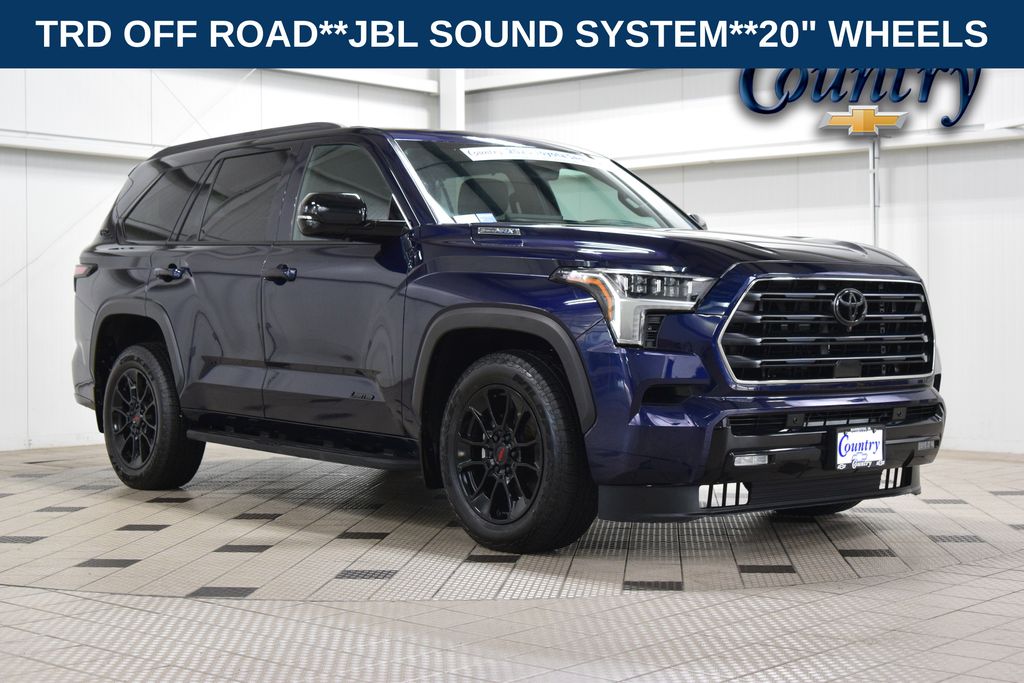 Blueprint 2025 Toyota Sequoia SUV / Crossover Four-Wheel Drive Automatic