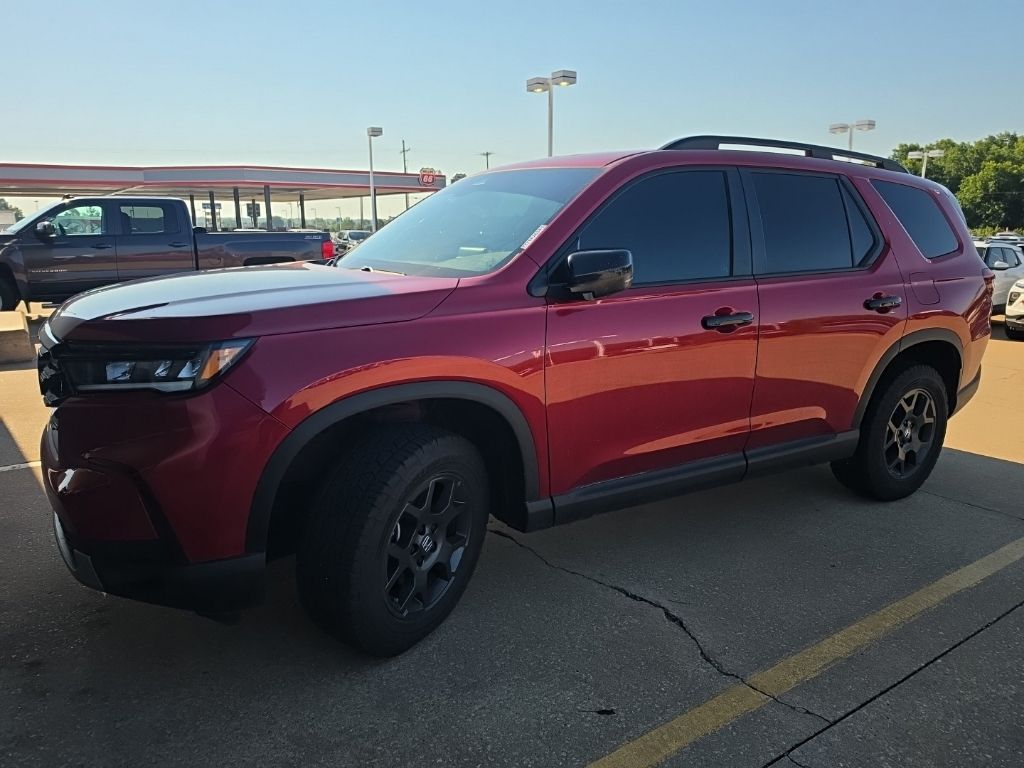 Red 2025 Honda Pilot SUV / Crossover All-Wheel Drive Automatic