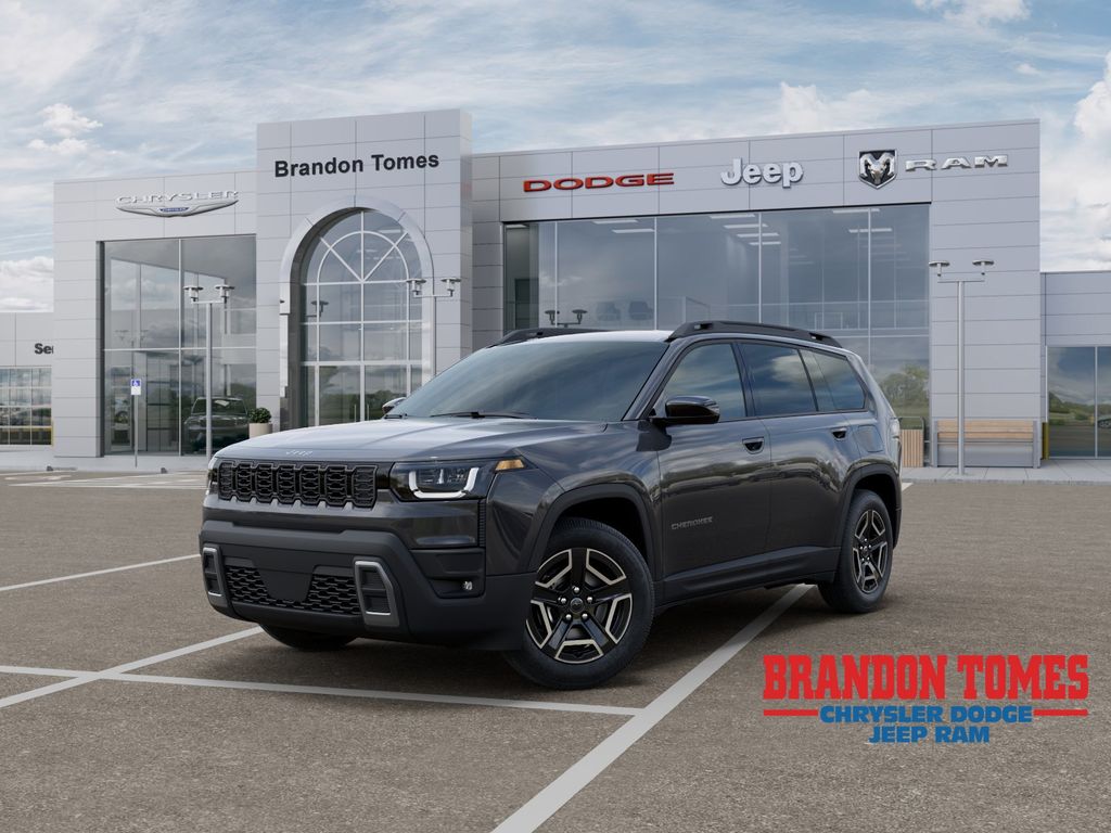 Gray Clearcoat 2026 Jeep Cherokee SUV / Crossover Four-Wheel Drive Continuously Variable Transmission