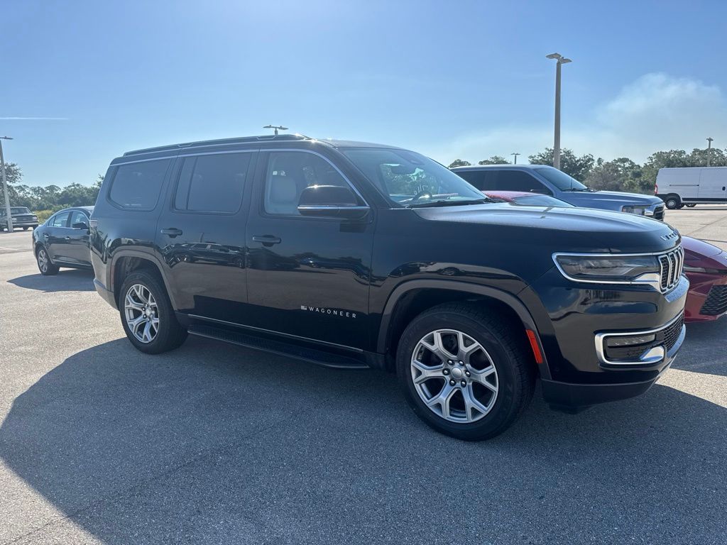 Diamond Black 2022 Jeep Wagoneer SUV / Crossover 4X2 8-Speed Automatic
