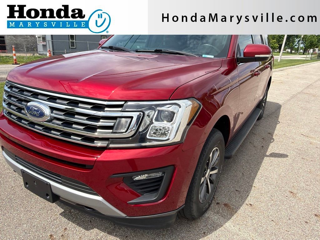 Ruby Red Metallic 2019 Ford Expedition MAX XLT 4WD SUV / Crossover Four-Wheel Drive Automatic